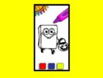 Βιβλίο ζωγραφικής για το Halloween του SpobgeBob